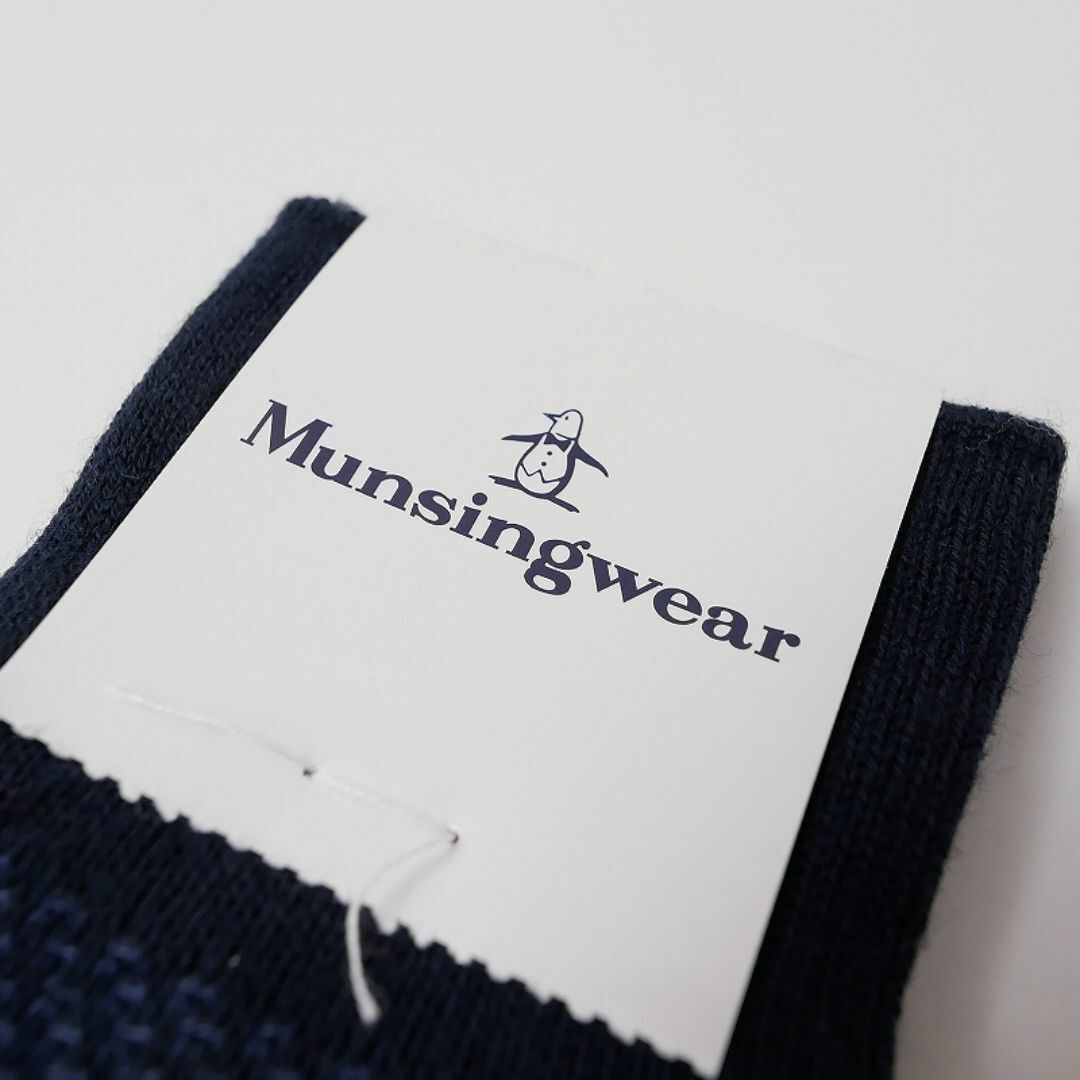 Munsingwear(マンシングウェア)のMunsingwear マンシングウエア 靴下 25cm-27cm アーガイル メンズのレッグウェア(ソックス)の商品写真