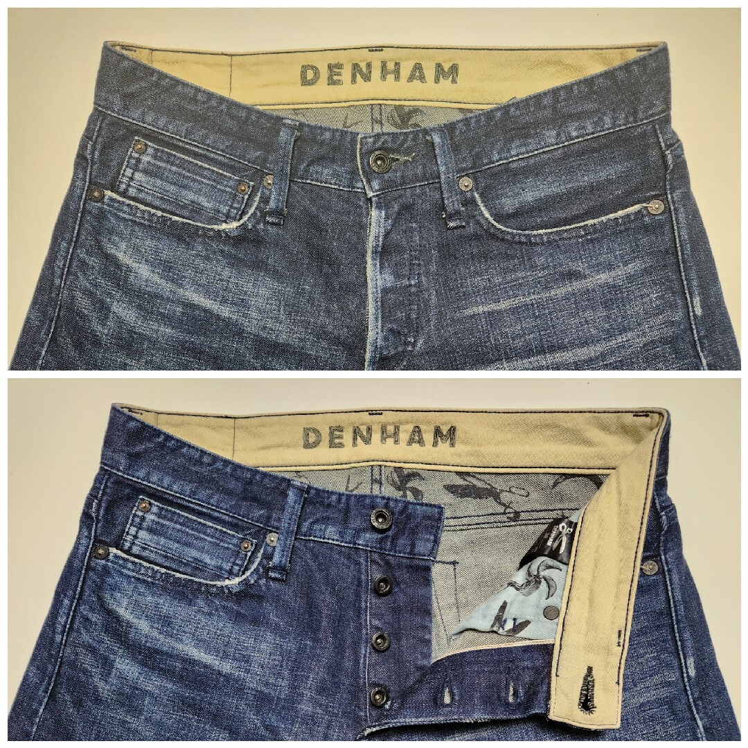 DENHAM(デンハム)の【美品】DENHAM　デンハム　RAZOR MIJ1Y　日本製　W30 メンズのパンツ(デニム/ジーンズ)の商品写真