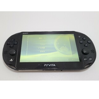 プレイステーションヴィータ(PlayStation Vita)のPlaystation Vita PCH2000 ブラック(携帯用ゲーム機本体)