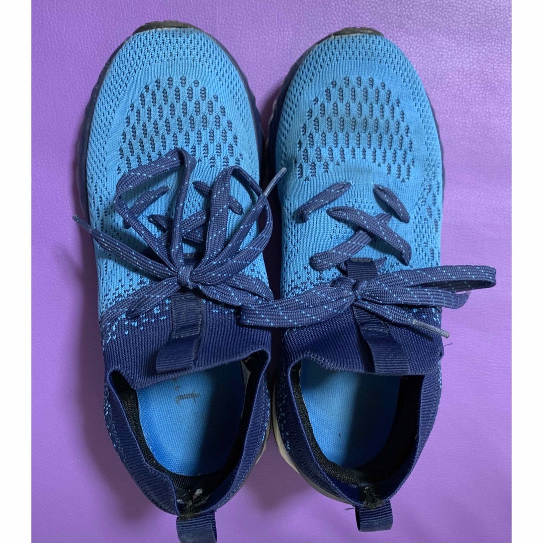 WORKMAN(ワークマン)のworkman ワークマン ランニングシューズ 24.5cm 幅広 ブルー メンズの靴/シューズ(スニーカー)の商品写真