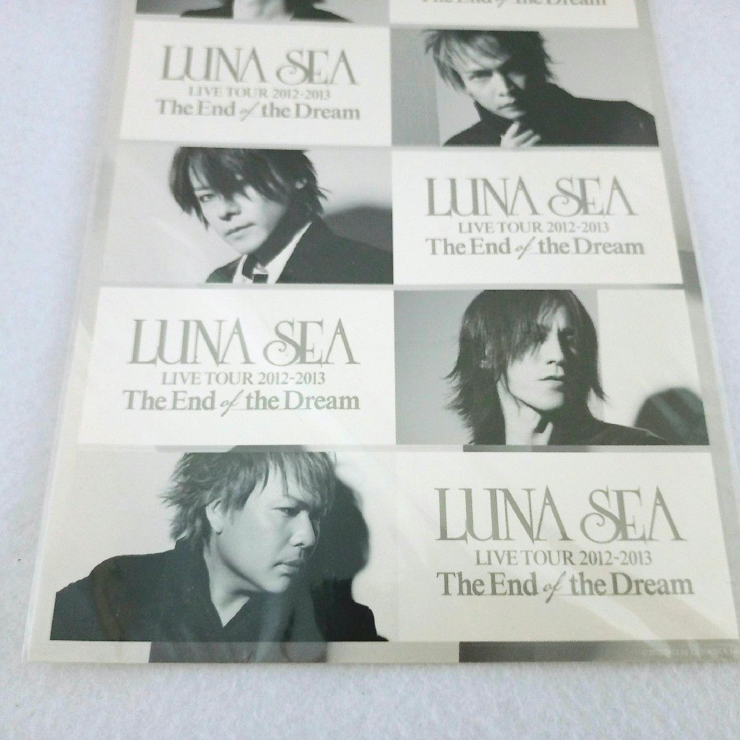 LUNA SEAステッカー、the end of dream エンタメ/ホビーのタレントグッズ(ミュージシャン)の商品写真