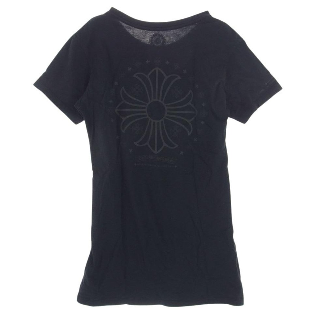 Chrome Hearts(クロムハーツ)のCHROME HEARTS クロムハーツ（原本無） Ｔシャツ CHプラス バック プリント ロゴ 半袖 Tシャツ ブラック系 M【中古】 レディースのトップス(シャツ/ブラウス(半袖/袖なし))の商品写真