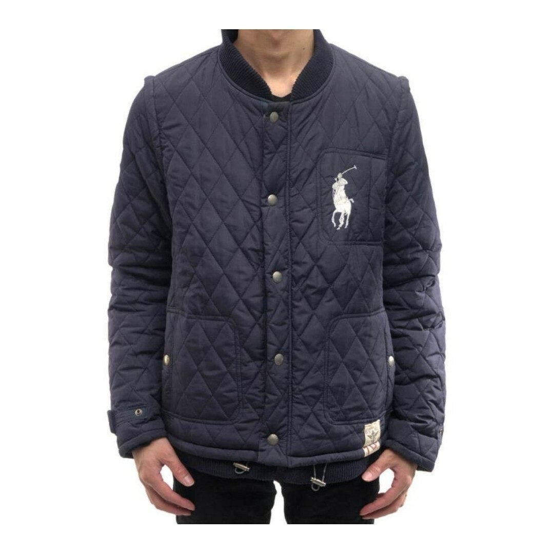 POLO RALPH LAUREN(ポロラルフローレン)の訳あり美品　ポロラルフローレン　Ralph Lauren　キルティングジャケット メンズのジャケット/アウター(ナイロンジャケット)の商品写真