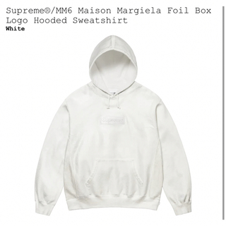 シュプリーム(Supreme)のSupreme Maison Margiela Box Logo マルジェラ(パーカー)