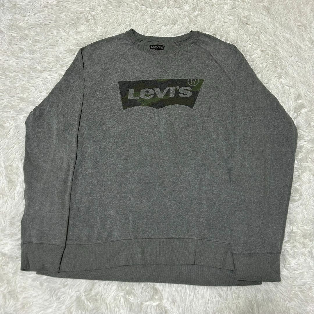 EURO LEVI'S(ユーロリーバイス)の【US古着】リーバイス スウェット XL ダークグレー ✓3732 メンズのトップス(スウェット)の商品写真