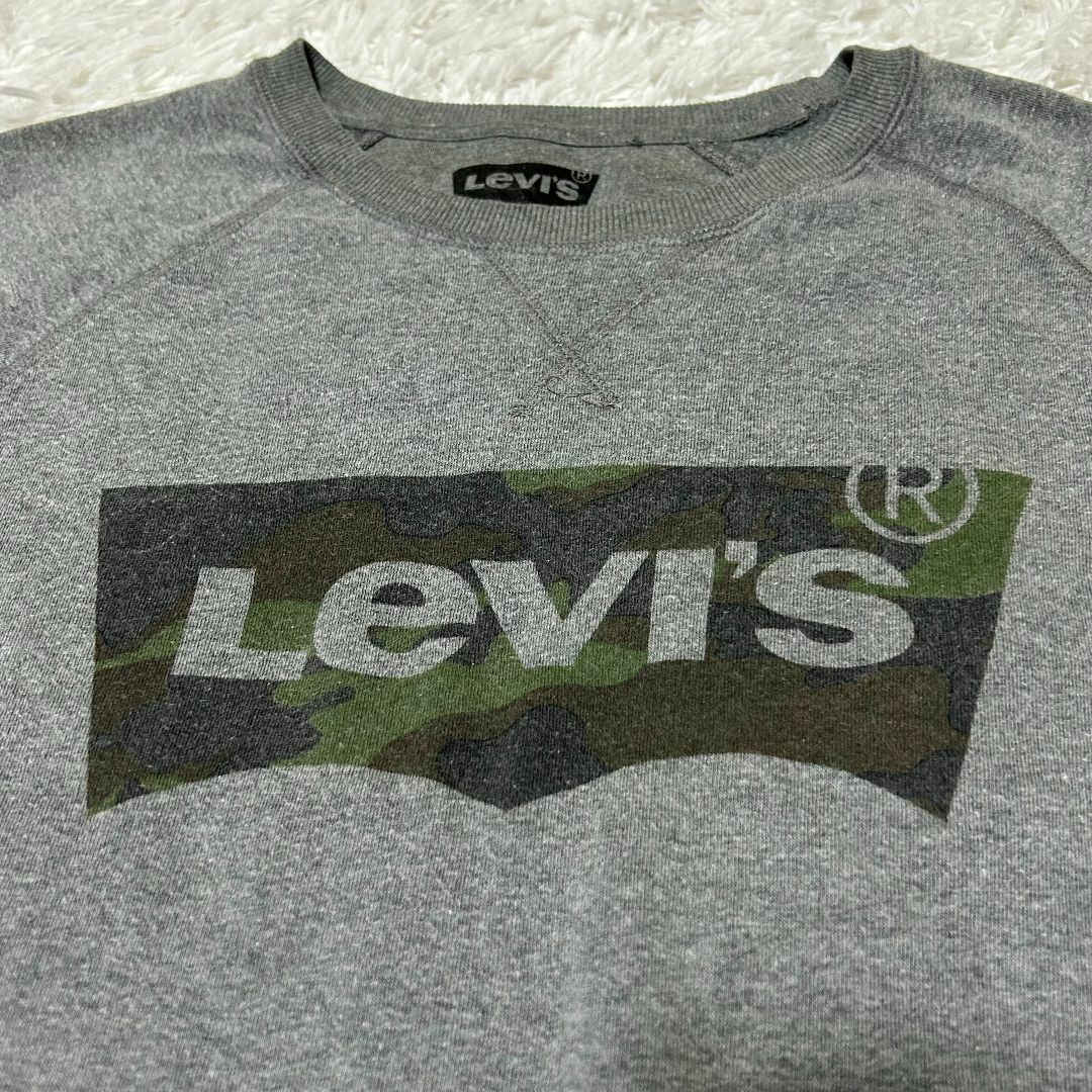 EURO LEVI'S(ユーロリーバイス)の【US古着】リーバイス スウェット XL ダークグレー ✓3732 メンズのトップス(スウェット)の商品写真