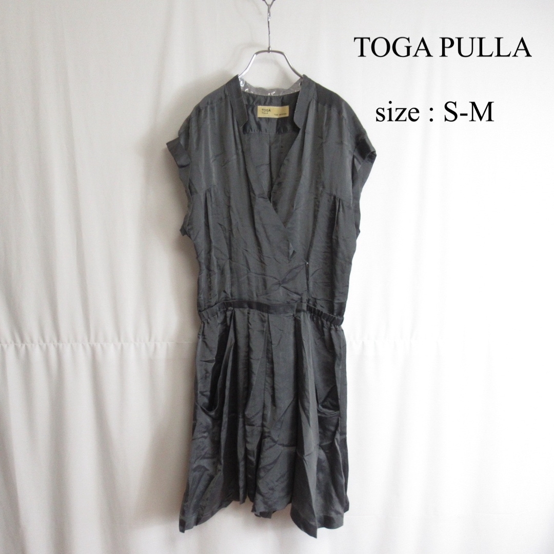 TOGA(トーガ)のTOGA ノースリーブ デザイン オールインワン トップス サロペット 1 レディースのパンツ(サロペット/オーバーオール)の商品写真