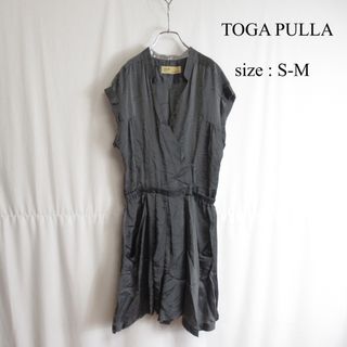 トーガ(TOGA)のTOGA ノースリーブ デザイン オールインワン トップス サロペット 1(サロペット/オーバーオール)