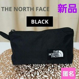 ザノースフェイス(THE NORTH FACE)のTHE NORTH FACE　 ミニマルチポーチ　ブラック　新品(ポーチ)