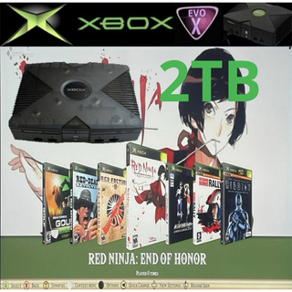 エックスボックス(Xbox)のEvoX M8+ BIOS BXMC4GAMERS 2TB HDD (本体のみ)(家庭用ゲーム機本体)