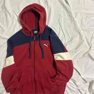 プーマ(PUMA)の00s OLD PUMA ジップパーカー　あいみょん　常田大輝　y2k テック(パーカー)