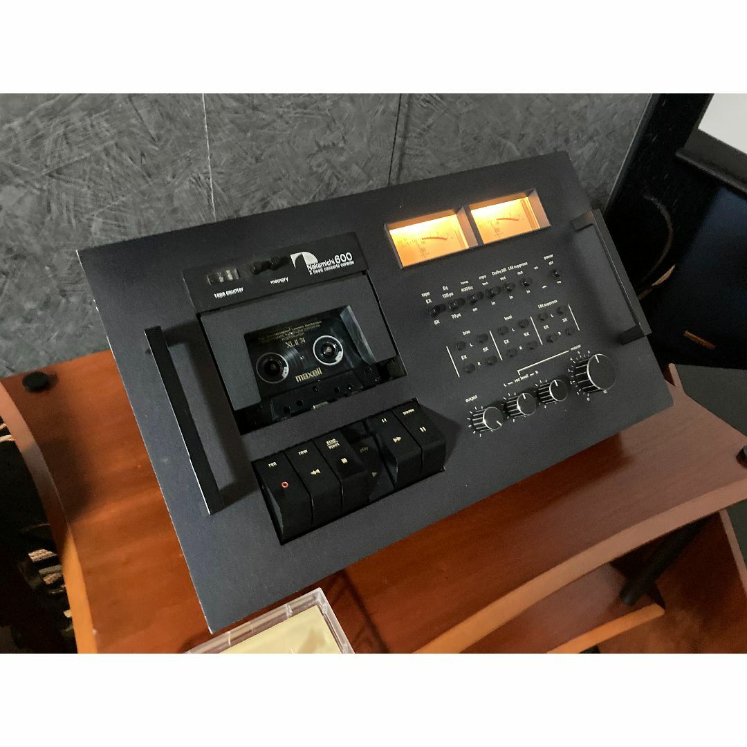 Nakamichi 600 2ヘッドカセットデッキ 昭和遺産の通販 by あんち Nakamichi 600 2ヘッドカセットデッキ 昭和遺産の通販 by あんち