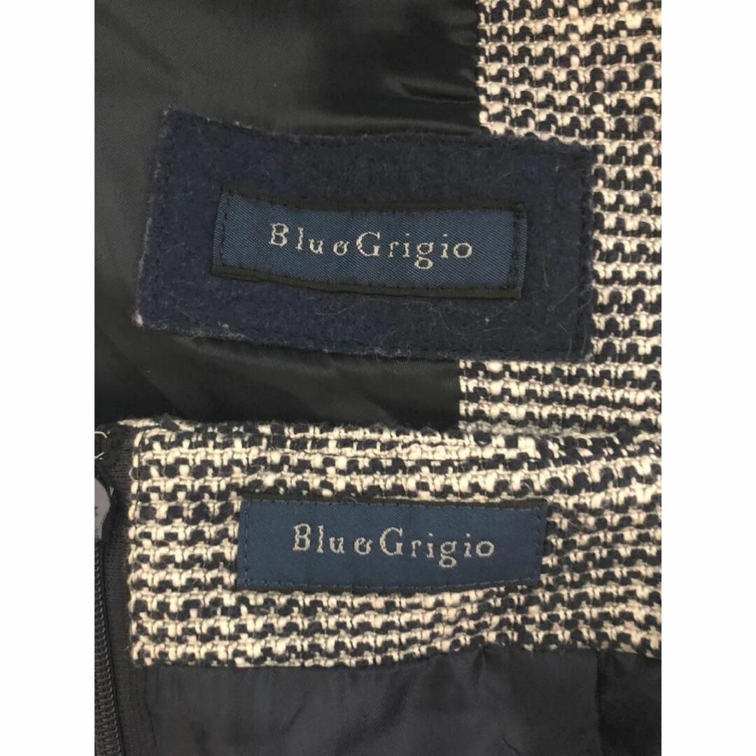 THE SUIT COMPANY(スーツカンパニー)のBlueGrigio　ブルーエグリージオ　38　スーツ・セットアップ＃18822 レディースのフォーマル/ドレス(スーツ)の商品写真