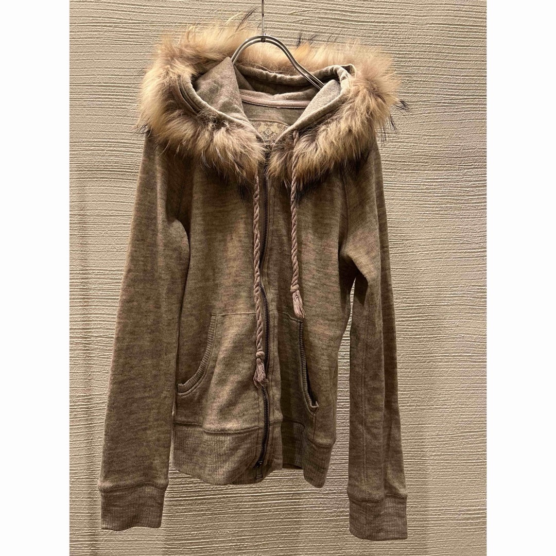 goa - goa ラクーンファー パーカー hoodie 00s archive furの goa - goa ラクーンファー パーカー hoodie 00s archive furの
