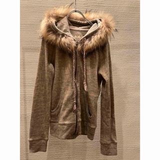 ゴア(goa)のgoa  ラクーンファー　パーカー　hoodie 00s archive fur(パーカー)