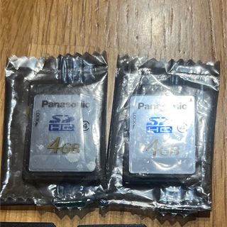 パナソニックSDカード　4GB(その他)