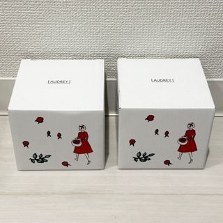 タカシマヤ(髙島屋)のAUDREY オードリー バンブーキャニスター 530ml 2個(菓子/デザート)