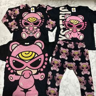 HYSTERIC MINI - ヒステリックミニ 120 キラミニ Tシャツ タイダイの HYSTERIC MINI - ヒステリックミニ 120 キラミニ Tシャツ タイダイの