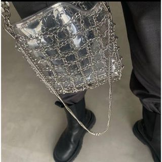 アメリヴィンテージ(Ameri VINTAGE)のAMERI  GRILL CHAIN BAG(ショルダーバッグ)