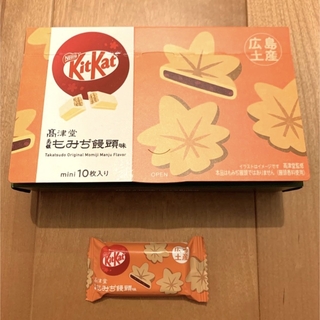 ネスレ(Nestle)のキットカット もみじ饅頭 広島土産 もみじ饅頭味 広島 チョコレート チョコ(菓子/デザート)
