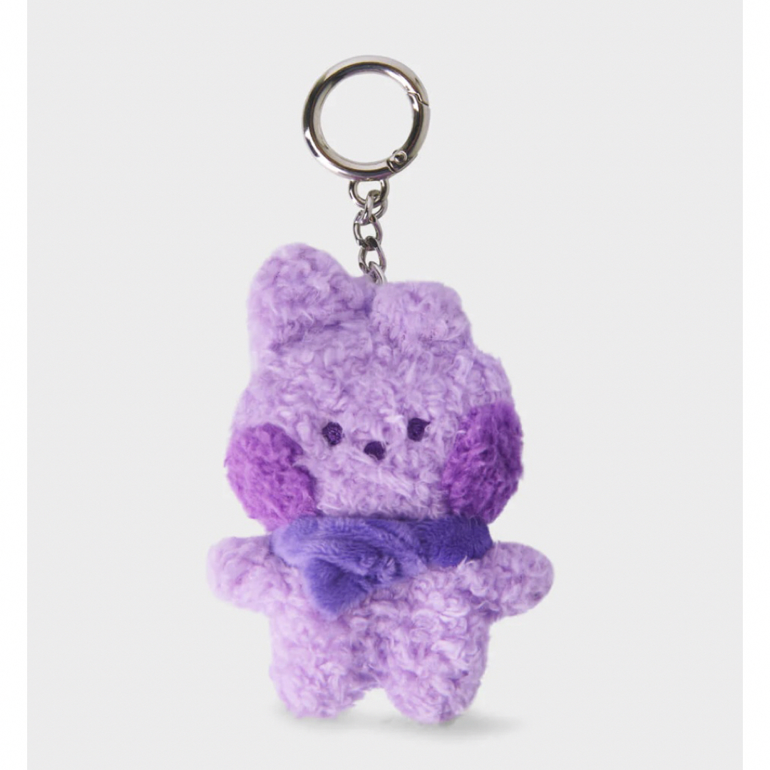 BT21(ビーティーイシビル)のBT21 Purple of Wish Edition キーリング　COOKY エンタメ/ホビーのおもちゃ/ぬいぐるみ(キャラクターグッズ)の商品写真