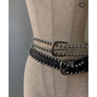 アメリヴィンテージ(Ameri VINTAGE)のAMERI  BALL STUDS BELT(ベルト)