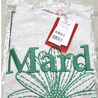 正規品 マルディメクルディMardi Mercredi  刺繍スウェットグリーン(トレーナー/スウェット)