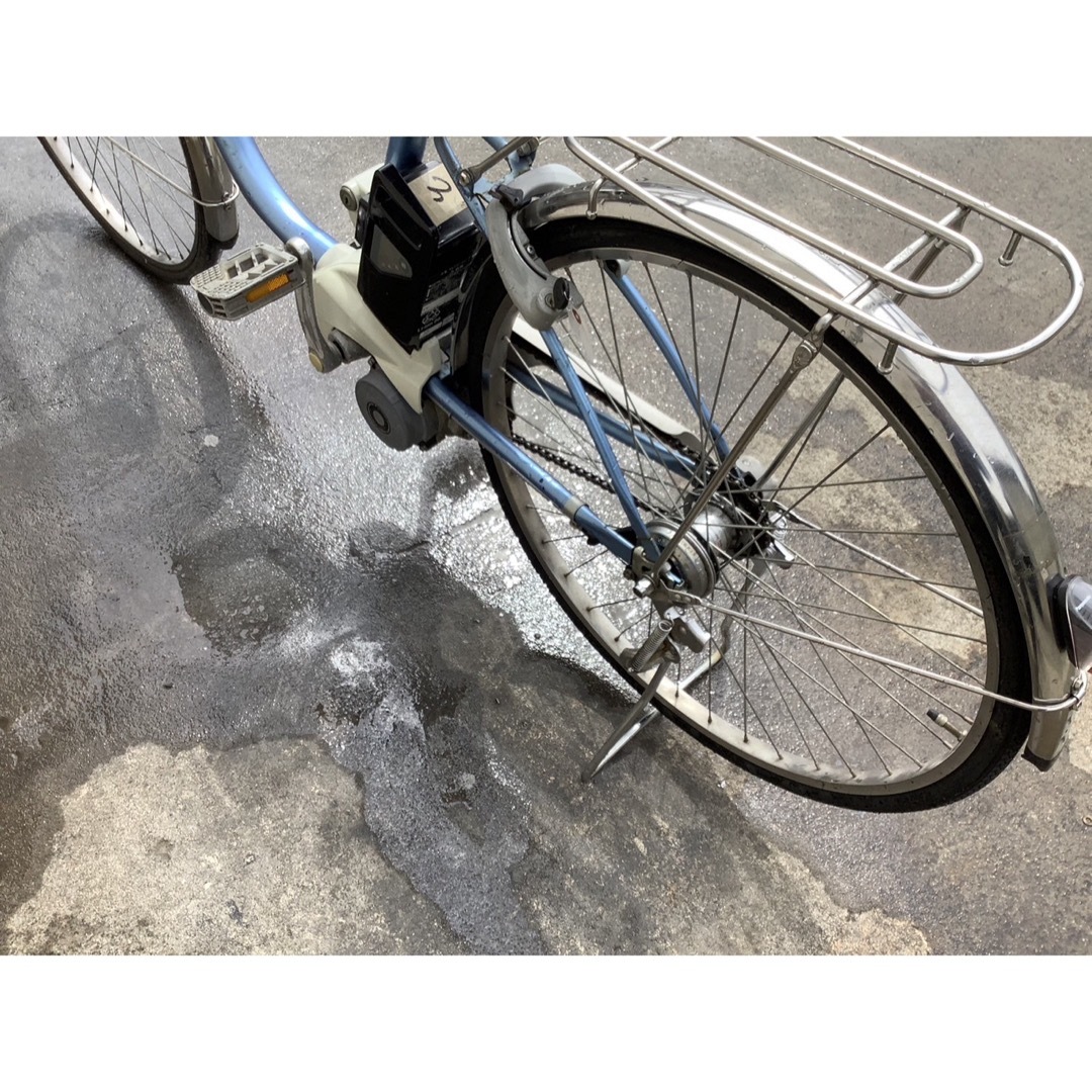 スズキ(スズキ)のスズキ電動アシスト自転車LOVE26インチブルーボディー(パナソニック製) スポーツ/アウトドアの自転車(自転車本体)の商品写真