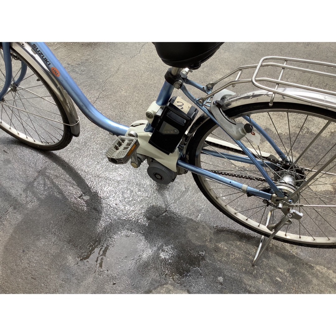 スズキ(スズキ)のスズキ電動アシスト自転車LOVE26インチブルーボディー(パナソニック製) スポーツ/アウトドアの自転車(自転車本体)の商品写真