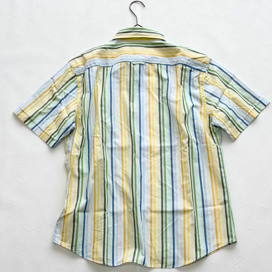 Paul Smith(ポールスミス)のPaul Smith ポールスミス マルチストライプ BDシャツ 半袖 メンズのトップス(シャツ)の商品写真