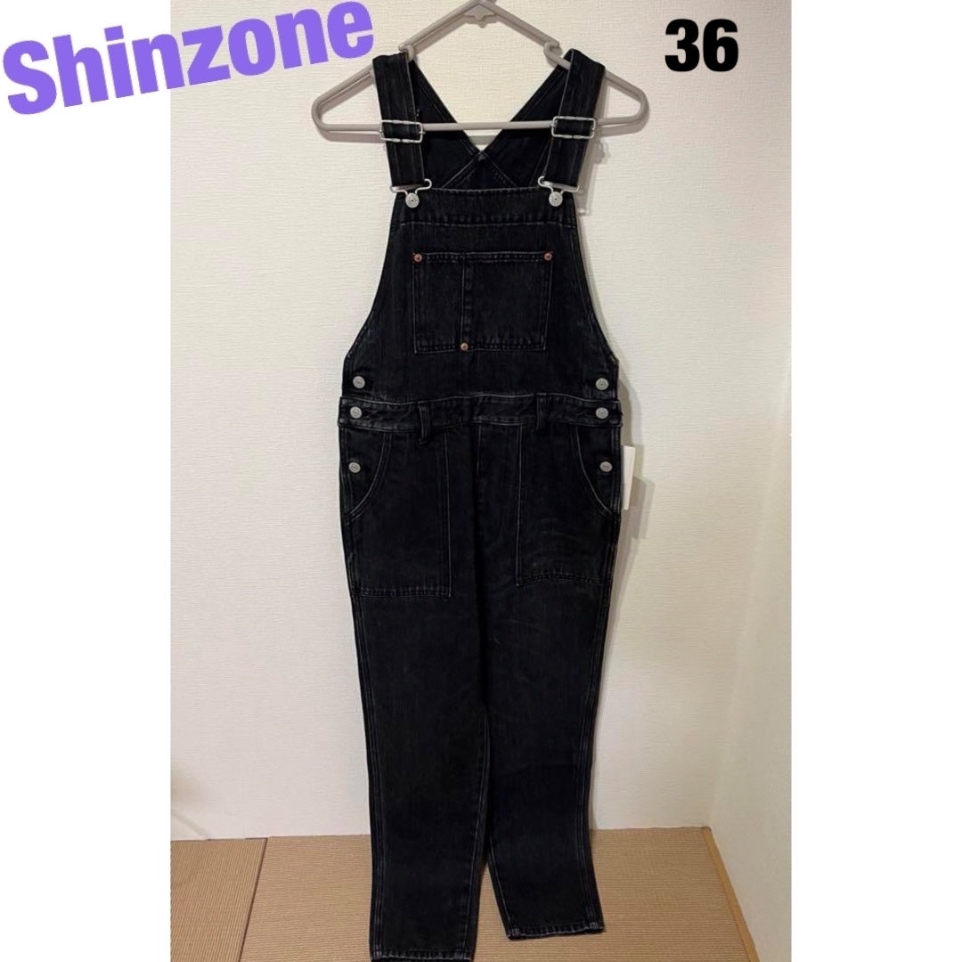 Shinzone(シンゾーン)のShinzone オーバーオール 36サイズ レディースのパンツ(サロペット/オーバーオール)の商品写真