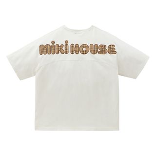 ミキハウス(mikihouse)の【今期新作!】新品　チェックバックロゴTシャツ　大人用　S 半袖Tシャツ(Tシャツ(半袖/袖なし))