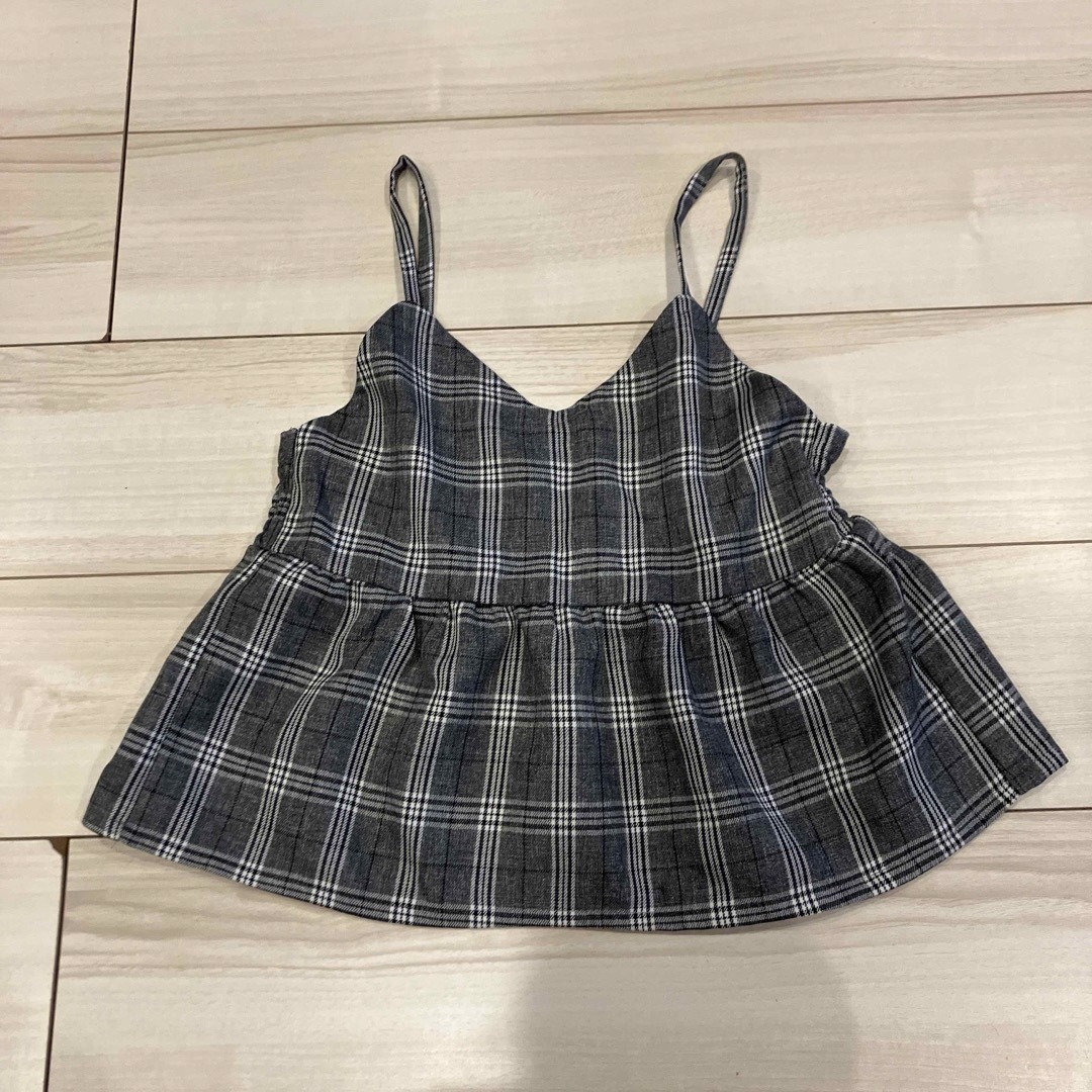 しまむら(シマムラ)の【MIXXIM】スカート&キャミ　セット キッズ/ベビー/マタニティのキッズ服女の子用(90cm~)(その他)の商品写真