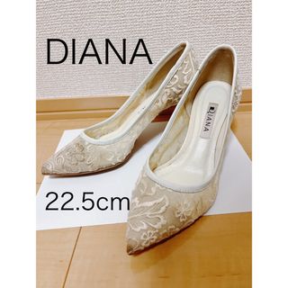 ダイアナ(DIANA)のDIANA レースパンプス　22.5cm(ハイヒール/パンプス)