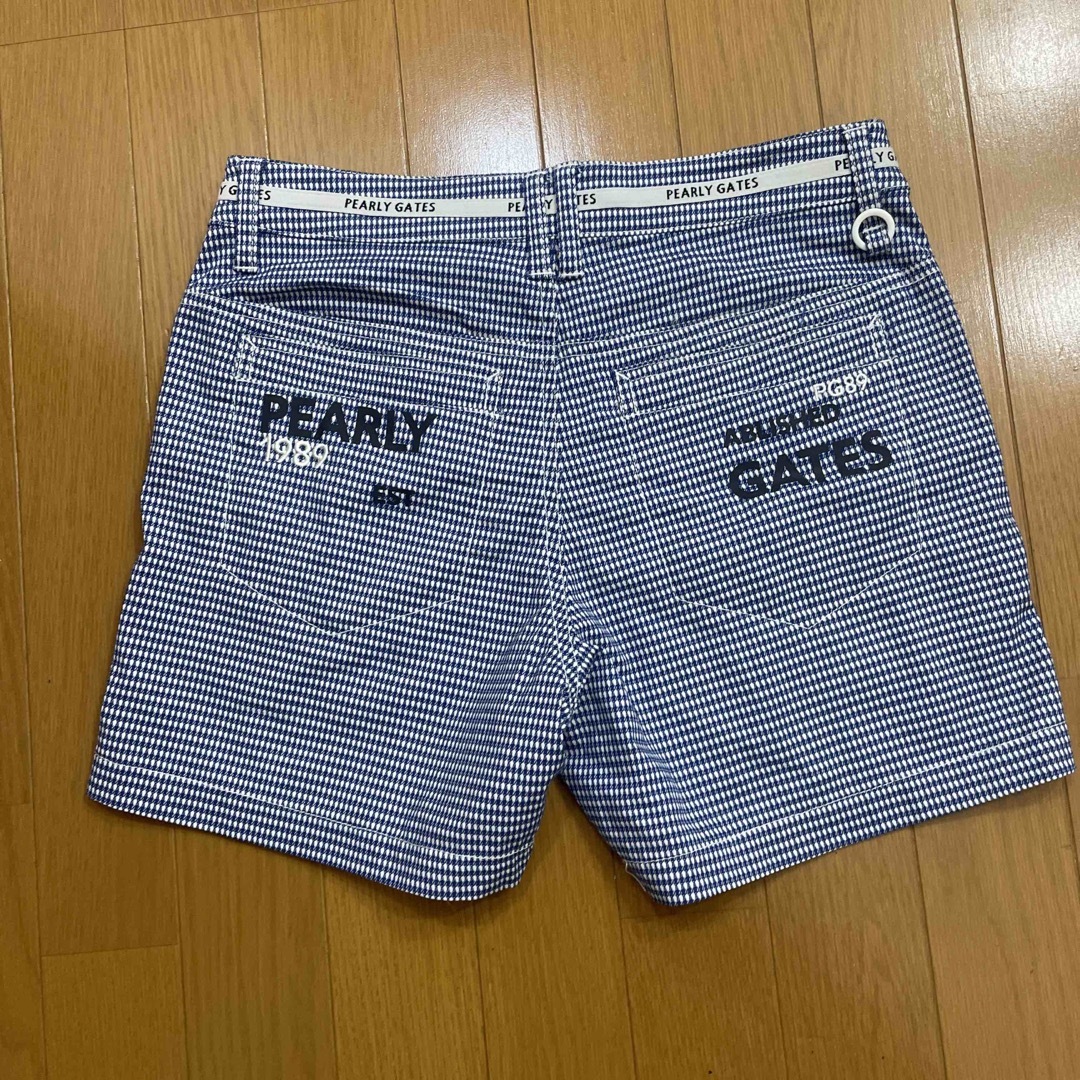 PEARLY GATES(パーリーゲイツ)のパーリーゲイツのショートパンツです スポーツ/アウトドアのゴルフ(ウエア)の商品写真