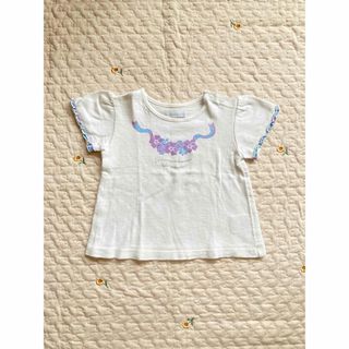 ベベ(BeBe)のfillot de bebe reduction 花モチーフT(70〜80)(Ｔシャツ)