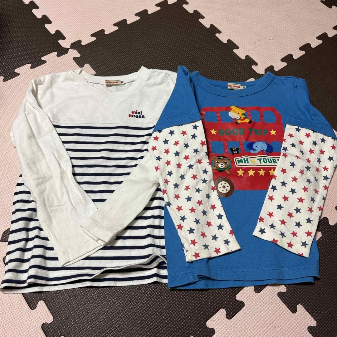 mikihouse(ミキハウス)のミキハウス　120 長袖カットソー キッズ/ベビー/マタニティのキッズ服女の子用(90cm~)(Tシャツ/カットソー)の商品写真