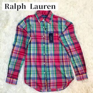 ラルフローレン(Ralph Lauren)の【極美品】 ラルフローレン マドラス チェック シャツ 大きいサイズ(シャツ/ブラウス(長袖/七分))