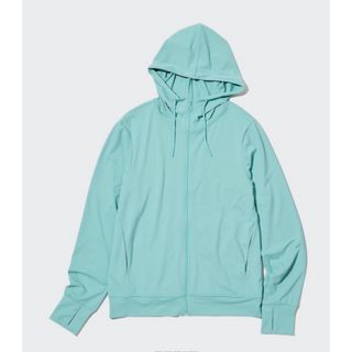 ユニクロ(UNIQLO)の＊新品未使用タグ付き＊ UNIQLO エアリズムUVカットメッシュパーカ（長袖）(パーカー)