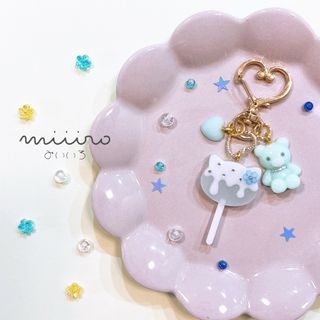 sold out//クリームソーダーのロリポップキャンディ♥︎︎∗︎*ﾟ(キーホルダー/ストラップ)