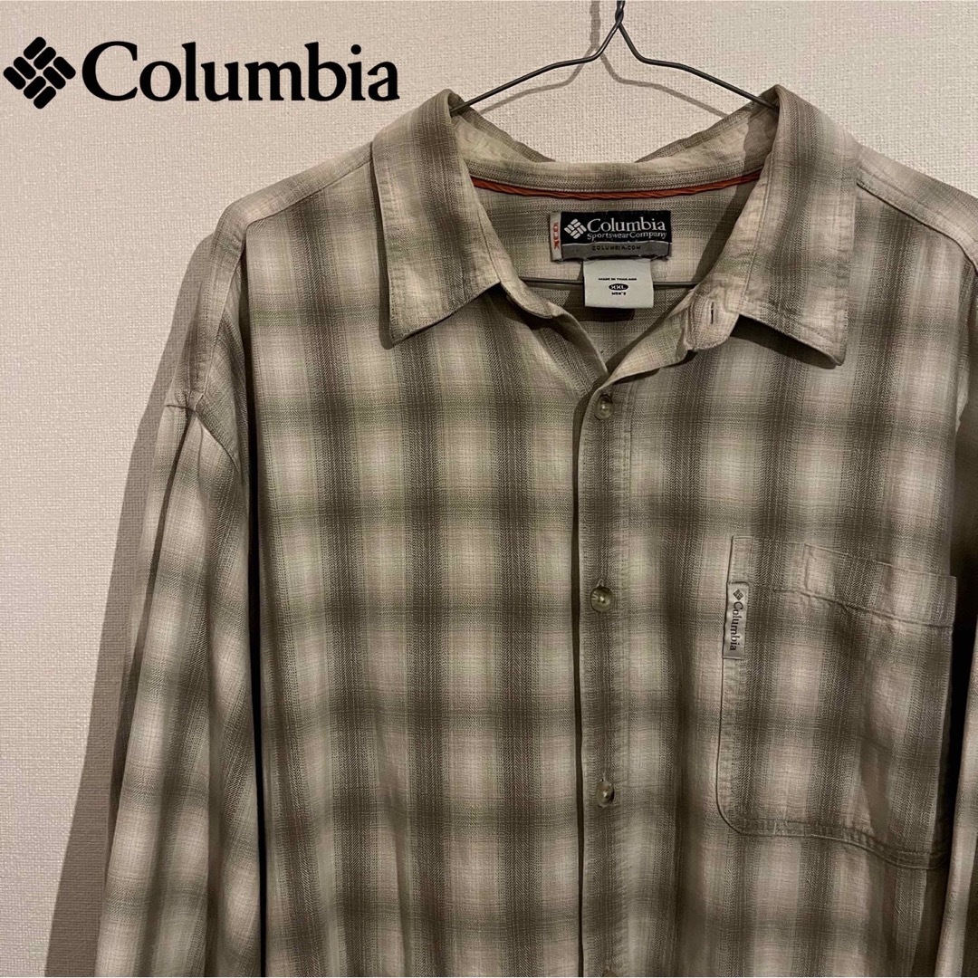 Columbia(コロンビア)のColumbia オンブレ オーバーサイズ チェック シャツ メンズのトップス(シャツ)の商品写真