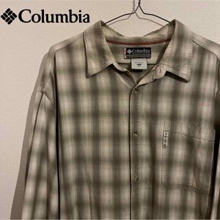 コロンビア(Columbia)のColumbia オンブレ オーバーサイズ チェック シャツ(シャツ)