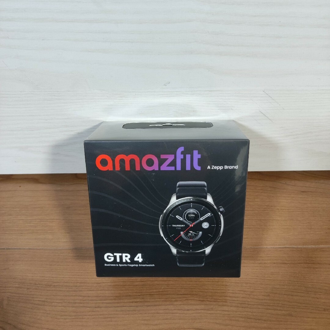 Amazfit(アマズフィット)のアマズフィット AMAZFIT スマートウォッチ GTR4 スーパースピードブ… メンズの時計(腕時計(デジタル))の商品写真