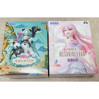 セガ(SEGA)の《新品》モダンチャイナ　初音ミク　Luminasta 巡音ルカ　フィギュア(ゲームキャラクター)