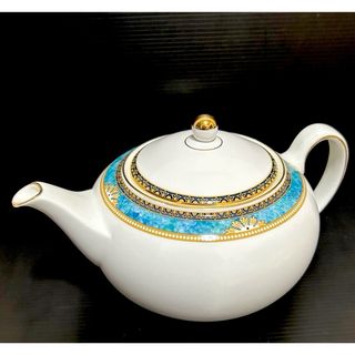 ウェッジウッド(WEDGWOOD)の◎未使用品　ウェッジウッド　カーゾン　ティーポット　黒壺(食器)