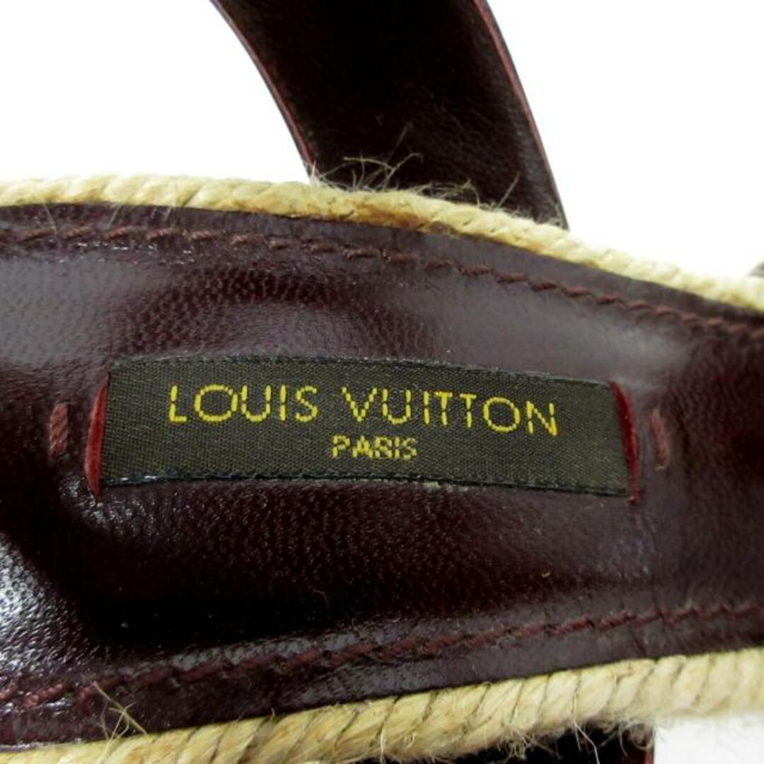 LOUIS VUITTON(ルイヴィトン)のルイヴィトン サンダル 36 1/2 - ピンク レディースの靴/シューズ(サンダル)の商品写真