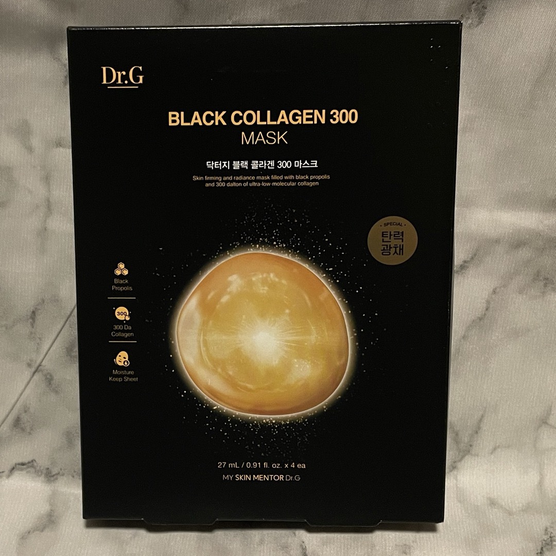 Dr.G  BLACK COLLAGEN300 MASK  コスメ/美容のスキンケア/基礎化粧品(パック/フェイスマスク)の商品写真