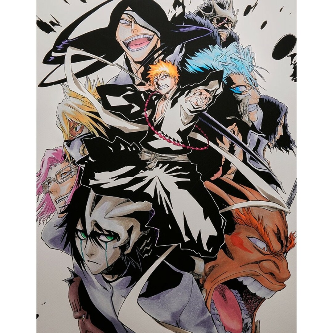 BLEACH/無題 集英社マンガアート 世界20部限定 エンタメ/ホビーの美術品/アンティーク(絵画/タペストリー)の商品写真