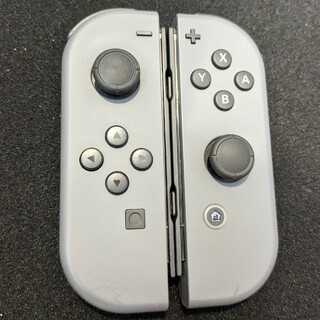 ニンテンドースイッチ(Nintendo Switch)のNintendo Switch　ジョイコン　左右　グレー　スイッチ(家庭用ゲーム機本体)