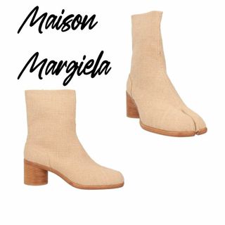 Maison Martin Margiela - マルジェラ タビブーツ TABI 足袋 キャンバス ベージュ EU39